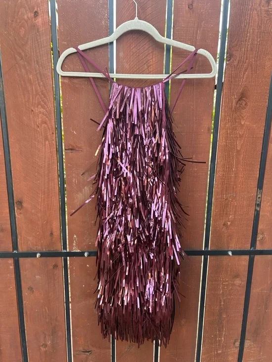 NWT Retrofete ROMEE rectangle sequins Dress Size Small - Picture 2 of 8